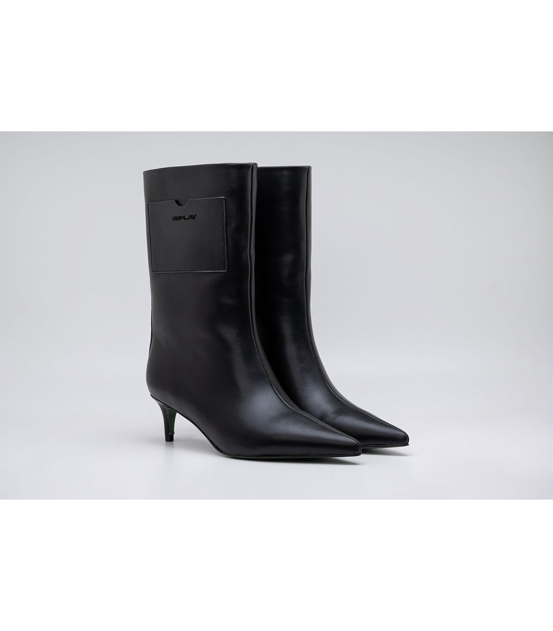 NEORAH-POINTED TOE BOOTS WITH POCKET 詳細画像 ブラック 3